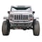 Fab Fours 07-18 WRANGLER JK STUBBY BUMPER WITH NO GUARD MATTE BLACK JK07-B1951-1 - alternate 1